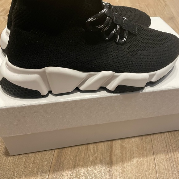 Mens Balenciaga speed lace up sneakers Size 8 US/40 EU    In good Condition - Picture 6 of 11